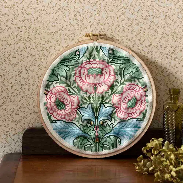 DMC Kruissteek kit Myrtle - Museum collectie 