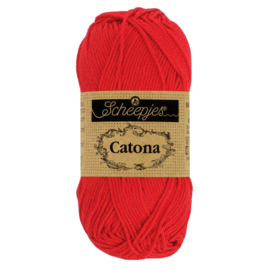 Scheepjes Catona 115 - Hot Red