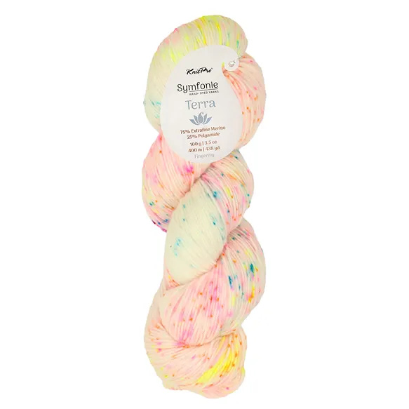 Symfonie Terra variegated - VR2025 Neon Confetti