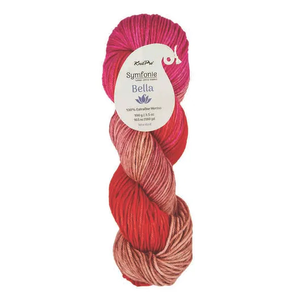 Symfonie Bella variegated - VR4016 Rhubarb