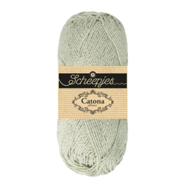 Scheepjes Catona Shine - 172 Light Silver - Silver