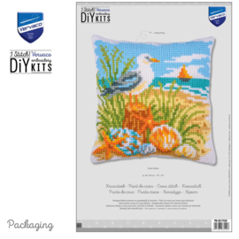 Vervaco Kruissteekkussen kit Ocean breeze