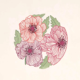 DMC Borduurkit Poppies