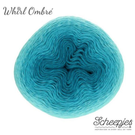 Scheepjes Whirl Ombré 559 Turquoise Turntable