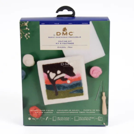 DMC Vilt kit - Sunset over fields