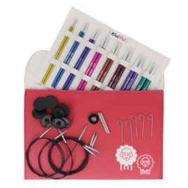 KnitPro Zing verwisselbare breipunten set 13cm 3.5-8.0mm