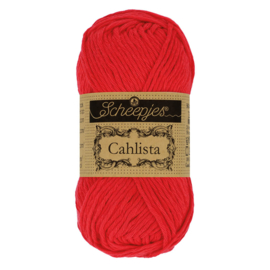 Scheepjes Cahlista  115 - Hot Red