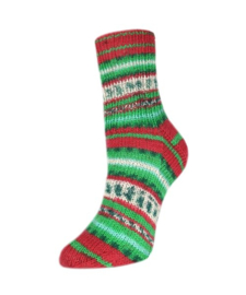 Rellana Flotte Socke 6f. Christmas