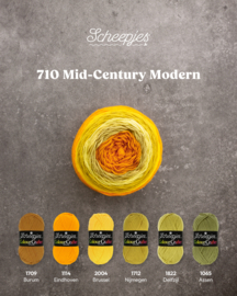 Scheepjes Colour Crafter Cake 710 Mid-Century Mod