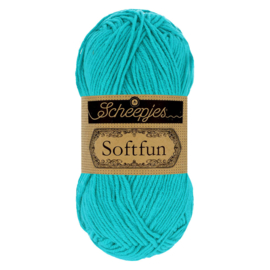 Scheepjes Softfun 2423 - Bright Turquoise