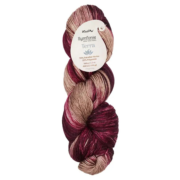 Symfonie Terra variegated - VR2007 Cafe Rose