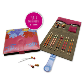 Pony Flair Luxury verwisselbare breinaaldenset 14cm 3.00-5.00mm
