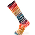 Katia CraSy Symmetric Socks & More 103 Olieverf-Roest bruin-Oranje rood