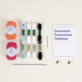 DMC Amigurumi kit Clownvis