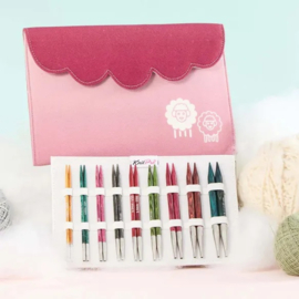 KnitPro Dreamz verwisselbare breipunten 13cm set Deluxe set