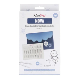 KnitPro Nova speciaal verwisselbare breipunten 10cm 3.5-8mm set Deluxe