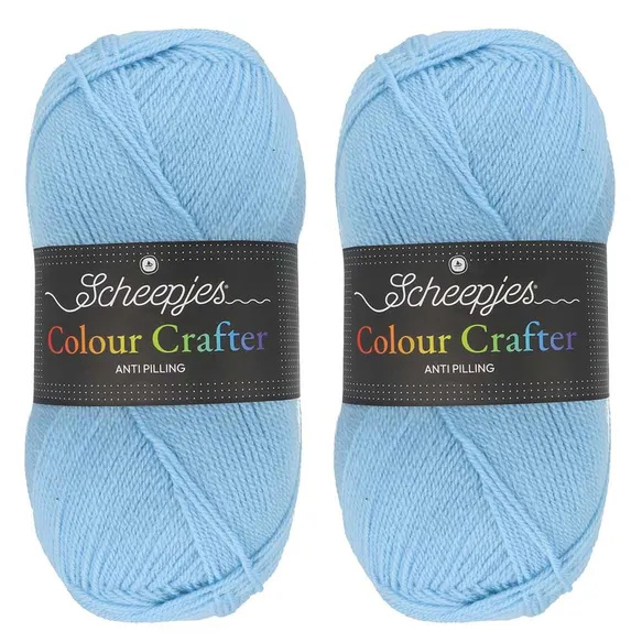 Scheepjes Colour Crafter Solid Pack 2x150g- Texel