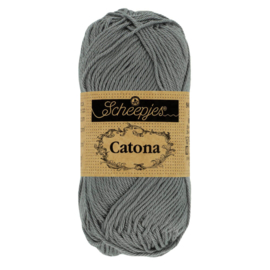 Scheepjes Catona 242 - Metal Grey