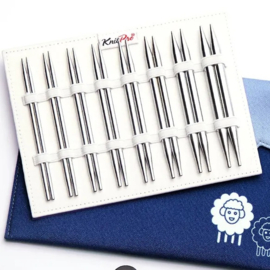 KnitPro Nova speciaal verwisselbare breipunten 10cm 3.5-8mm set Deluxe
