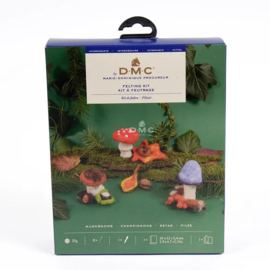 DMC Vilt kit - Mushrooms