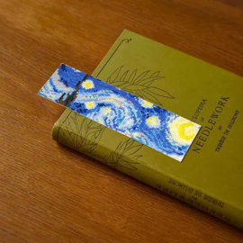 DMC Kruissteek kit boekenlegger The Starry Night - Masters collectie