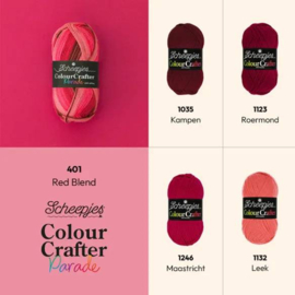Scheepjes Colour Crafter Parade 401 Red Blend