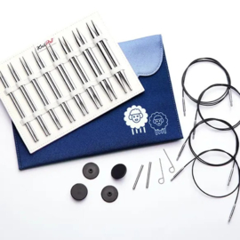 KnitPro Nova speciaal verwisselbare breipunten 10cm 3.5-8mm set Deluxe