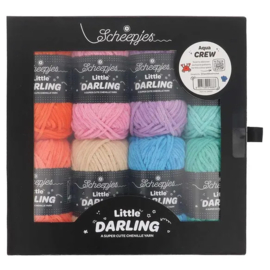 Scheepjes Little Darling colour pack 8x25g - Aqua Crew
