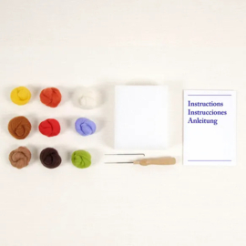 DMC Vilt kit - Mushrooms