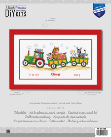 Vervaco Telpakket kit Tractor met dieren