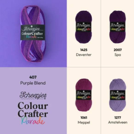 Scheepjes Colour Crafter Parade 407 Purple Blend