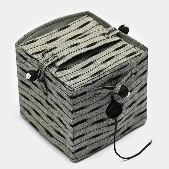 Lantern Moon Knit out box Ikat