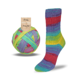 Rellana Flotte Socke 4-draads Funny Ball 