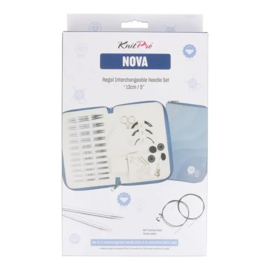 KnitPro Nova verwisselbare breipunten 13cm 3-8mm set Regal