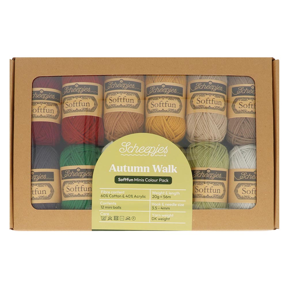 Scheepjes Softfun colour pack - Autumn Walk