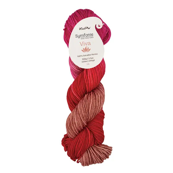Symfonie Viva variegated - VR1022 Rhubarb