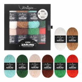 Scheepjes Little Darling colour pack 8x25g - Merry Minis