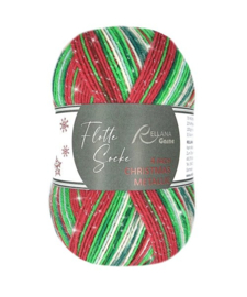 Rellana Flotte Socke 4f. Christmas Metallic