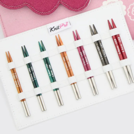 KnitPro Dreamz verwisselbare breipunten 13cm set Midi