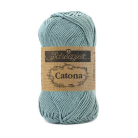 Scheepjes Catona 528 - Silver Blue