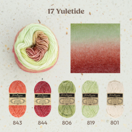 Scheepjes Stone Washed Flow 17 Yuletide