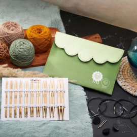 KnitPro Bamboo verwisselbare naaldenset starter