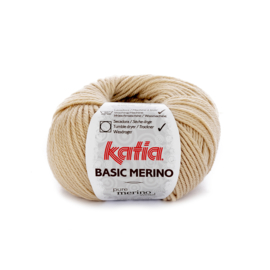 Katia Basic Merino 10 - Zeer licht beige-Licht beige