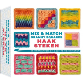 Mix & Match granny squares - haaksteken
