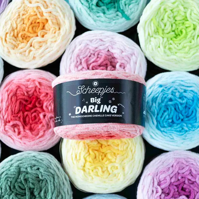 Scheepjes Big Darling Monochrome Cake - 435 Mantis