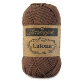 Scheepjes Catona 507 - Chocolate