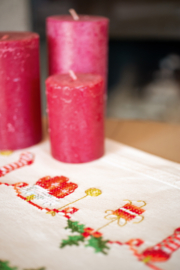 Loper kit Kerstmotiefjes