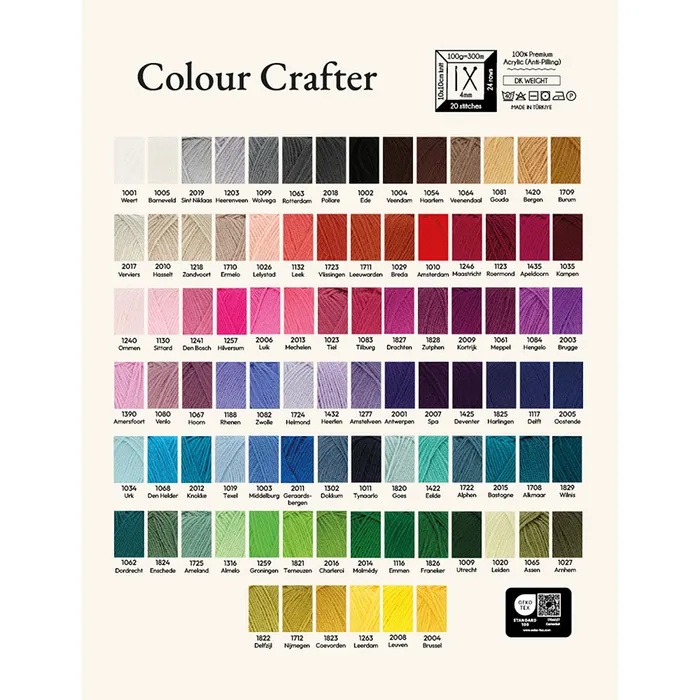 Scheepjes Pattern portfolio Colour Crafter