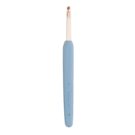 KnitPro Vybe Haaknaald aluminium 5.50mm roségoud