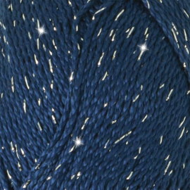 Scheepjes Catona Shine - 527 Midnight - Silver